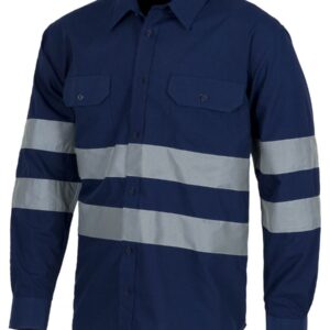 Camisa Oxford con cinta reflectiva