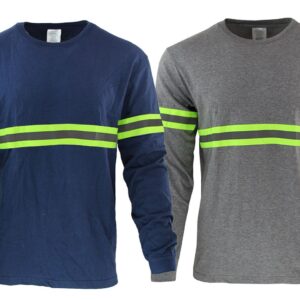 Camiseta manga larga con cinta reflectiva